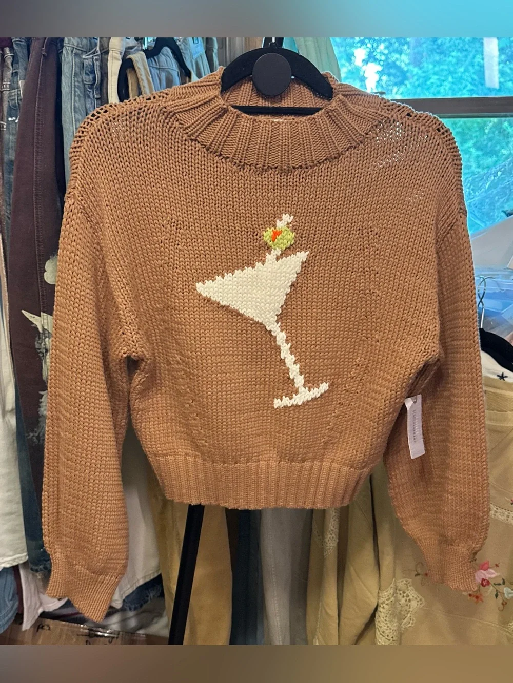 NWT Anthropologie Maeve Rachel Antonoff Après Ski Martini Turtleneck Sweater- SP